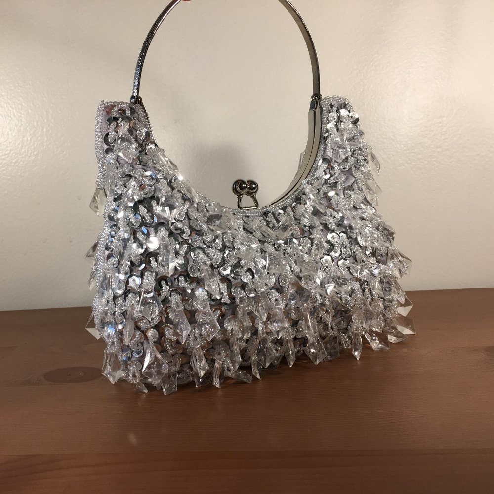 Faux Jewel Purse